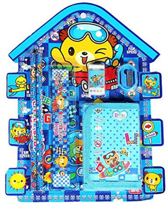 RIMJHIM TOYS School Stationery Kit For Kids (Pencil ,Sharpner ,Rubber , Scale , Wallet) 019 SET OF 1
RIMJHIM TOYS School Stationery Kit For Kids (Pencil ,Sharpner ,Rubber , Scale , Wallet) 019 SET OF 1