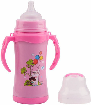 Croox 240ML Thermal Insulation Stainless Steel Baby Feeding Bottle - 240 ml (Pink) - 240 ml(Pink)
Croox 240ML Thermal Insulation Stainless Steel Baby Feeding Bottle - 240 ml (Pink) - 240 ml(Pink)