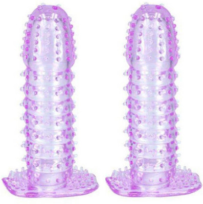 crystal 2 pcs Dotted condom Condom(Set of 2, 2S)