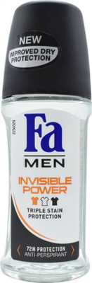 Fa Deodorant Roll on Men Invisible Power Triple Stain Protection Deodorant Roll-on - For Men(50 ml)
Fa Deodorant Roll on Men Invisible Power Triple Stain Protection Deodorant Roll-on - For Men(50 ml)