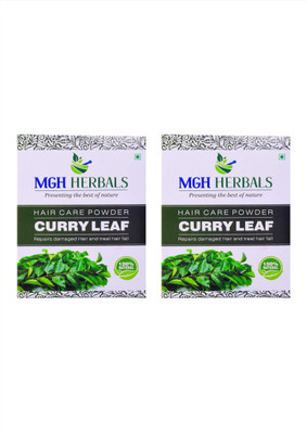 MGH Herbals Premium Quality Curry Leaf Powder 100gm Pack of 2(200 g)