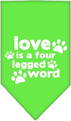 Mirage Pet Products Bandana for Dog(Lime Green