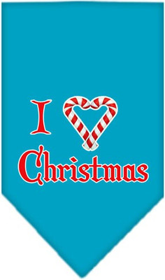 Mirage Pet Products Bandana for Dog(Turquoise, Blue