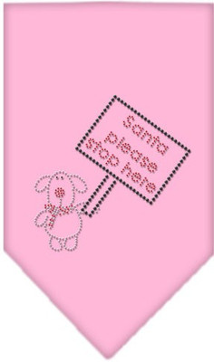 Mirage Pet Products Bandana for Dog(Light Pink