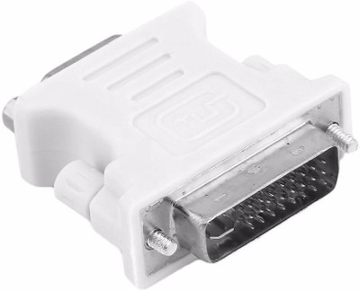 Teratech White Male Dvi 24+1 To Female Vga 15 Pin Connector Male/female 1080p For Pc Ps3 Projector Tv Box USB Adapter(White)
Teratech White Male Dvi 24+1 To Female Vga 15 Pin Connector Male/female 1080p For Pc Ps3 Projector Tv Box USB Adapter(White)