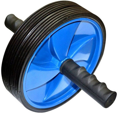 KRX Roller with Mat Ab Exerciser(Black, Blue)