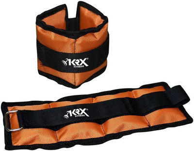 KRX 1.5 kg Set Black, Orange Ankle Weight(3 kg)
