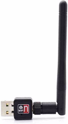 True Store ™ Wifi Antenna Dongle Connector 802.11n Wi Fi 2.4GHz Wireless LAN Network Card For All PC Desktop & Laptop Z13 USB Adapter(Black)
True Store ™ Wifi Antenna Dongle Connector 802.11n Wi Fi 2.4GHz Wireless LAN Network Card For All PC Desktop & Laptop Z13 USB Adapter(Black)
