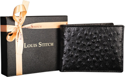 LOUIS STITCH Men Black Genuine Leather Wallet(8 Card Slots), Charcoal black
LOUIS STITCH Men Black Genuine Leather Wallet(8 Card Slots), Charcoal black