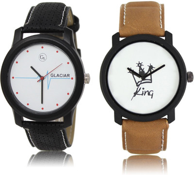 Glaciar GL1001_LR1018 Attractive Combo Watch - For Men