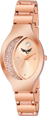 Vills Laurrens VL-7008 Stunning Rose Gold Metal Watch - For Women