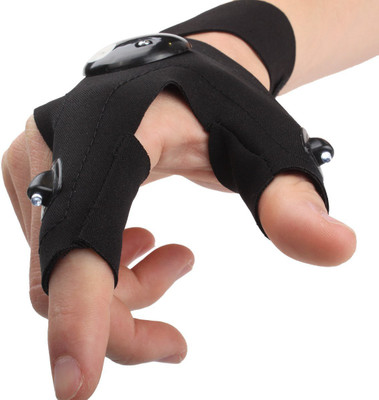 XYDROZEN ® LED Flashlight Fingerless Gloves, 2 LED Flashlight Magic Strap Gloves LED Headlamp(Phthalo), Black
XYDROZEN ® LED Flashlight Fingerless Gloves, 2 LED Flashlight Magic Strap Gloves LED Headlamp(Phthalo), Black