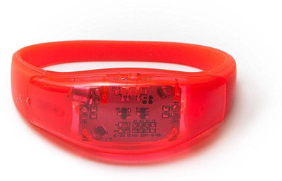 XYDROZEN ™ Turkey red - Fashion LED Light Up Bracelet Sound Controlled Voice Activated Glow Flash Bangle LED Front Light(Turkey red)
XYDROZEN ™ Turkey red - Fashion LED Light Up Bracelet Sound Controlled Voice Activated Glow Flash Bangle LED Front Light(Turkey red)