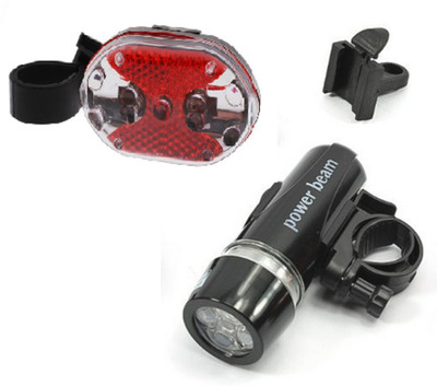 AlexVyan New Black Bicycle Power Beam 5 Head LED With Red Safety Warning 5 Led Back Tail Lights Cycle Set LED Front Rear Light Combo(Black, Red)
AlexVyan New Black Bicycle Power Beam 5 Head LED With Red Safety Warning 5 Led Back Tail Lights Cycle Set LED Front Rear Light Combo(Black, Red)