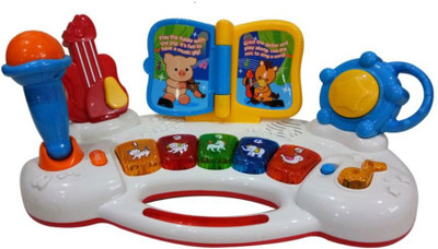 Happiesta Lots of Fun Musical Toys with Flashing Lights(Multicolor)
