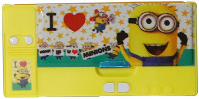 IndusBay Minions Cartoon Theme Art Plastic Pencil Box(Set of 1, Yellow)
IndusBay Minions Cartoon Theme Art Plastic Pencil Box(Set of 1, Yellow)