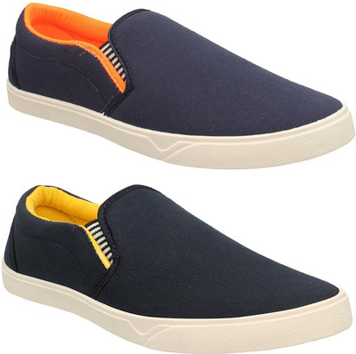 Pexlo Combo pack of 2 Men's Casual Shoes (Loafers and Moccasins Shoes) Loafers For Men(Black, Navy
Pexlo Combo pack of 2 Men's Casual Shoes (Loafers and Moccasins Shoes) Loafers For Men(Black, Navy