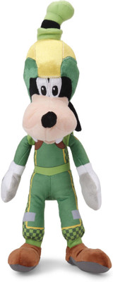 Disney GOOFY IN RACING OUTFIT PLUSH 10 Inch - 25 cm(Multicolor)