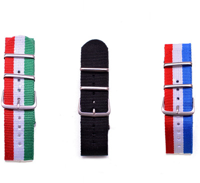 WM Make Your Own Watch By Watch Me- NATO Multicolored Straps (ONLY Straps)-MYOW COLLECTION (All Straps in this collection-22 mm except Military Green Strap -20 mm) ch-it-bk-fr 22 mm Nylon Watch Strap(Multicolor)
WM Make Your Own Watch By Watch Me- NATO Multicolored Straps (ONLY Straps)-MYOW COLLECTION (All Straps in this collection-22 mm except Military Green Strap -20 mm) ch-it-bk-fr 22 mm Nylon Watch Strap(Multicolor)