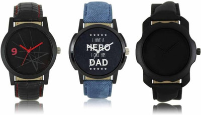 victance lr-7-8-22 stylish new arrival designing dial leather belt casual wrist watch combo for men and boys Watch - For Men
victance lr-7-8-22 stylish new arrival designing dial leather belt casual wrist watch combo for men and boys Watch - For Men