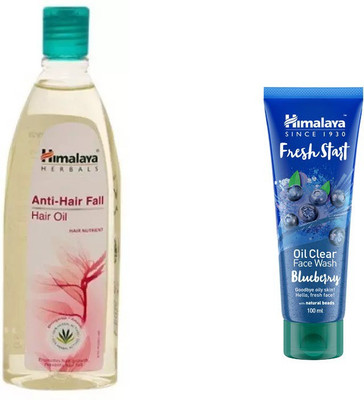 Himalaya Anti-Hair Fall Hair Oil, Fresh Start Oil Clear Blueberry Face Wash(Set of 2)
Himalaya Anti-Hair Fall Hair Oil, Fresh Start Oil Clear Blueberry Face Wash(Set of 2)