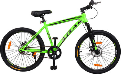 Atlas U-60 Front Suspension Disc Brake Sporty Bike For Teenagers Matt Green&Black 24 T Mountain Cycle(Single Speed, Multicolor), Black;green
Atlas U-60 Front Suspension Disc Brake Sporty Bike For Teenagers Matt Green&Black 24 T Mountain Cycle(Single Speed, Multicolor), Black;green
