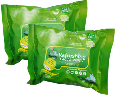 One Personal Care Refreshing Facial Wipes (50 Cosmetic Pare Towelettes) | Jasmine * Makeup Remover(100 g)
One Personal Care Refreshing Facial Wipes (50 Cosmetic Pare Towelettes) | Jasmine * Makeup Remover(100 g)