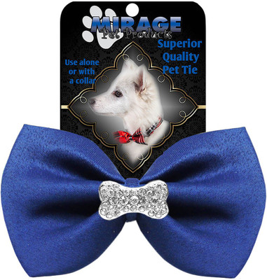 Mirage Pet Products Bow for Dog(Blue