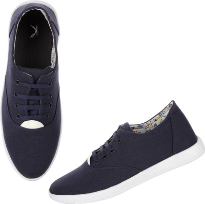Kzaara Canvas Shoes For Men(Navy