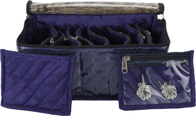 E-Retailer Designer Jewellery Kit Organiser With 10 Pouches Jewellery Box/ Vanity Box(Purple)
E-Retailer Designer Jewellery Kit Organiser With 10 Pouches Jewellery Box/ Vanity Box(Purple)
