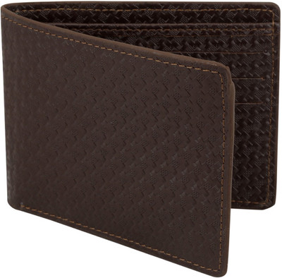 Winstar Men Brown Genuine Leather Wallet(6 Card Slots)