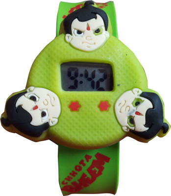 SS Traders -Cute Green Chotabheem Spinner Digital watch for Kids - Good gifting Item Watch - For Boys & Girls
SS Traders -Cute Green Chotabheem Spinner Digital watch for Kids - Good gifting Item Watch - For Boys & Girls