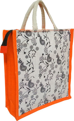 styles creation Printed Designer Stylish Trendy Orange Handicraft Jute Lunch Tiffin Handbag Waterproof Lunch Bag(Orange, White, Black, 14 inch)
styles creation Printed Designer Stylish Trendy Orange Handicraft Jute Lunch Tiffin Handbag Waterproof Lunch Bag(Orange, White, Black, 14 inch)