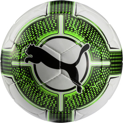 Puma Evopower .3 Trainer HS Football - Size: (Pack of 1, White, Green, White-green gecko- bl