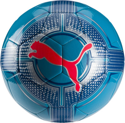 Puma Evopower 6.3 Trainer MS Football - Size: (Pack of 1, Blue, Green, Blue danube-true blue-red blas
