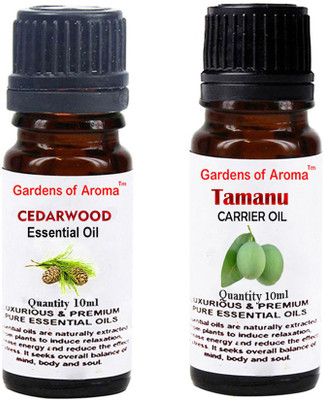 Gardens Of Aroma Cedarwood Essential Oil And Tamanu Carrier Oil(20 ml)