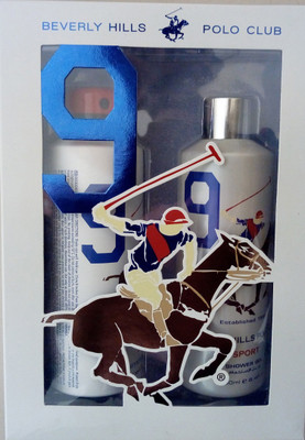 POLO 9 Deodorant and Shower gel Deodorant Spray - For Men(425 ml, Pack of 2)