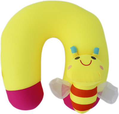Tootpado Travel Neck Pillow 3D Bee 10"x11" (28cm) - Yellow (4DER64) - Neck Rest Travel Cushion With Microbeads Filling Neck Pillow(Yellow)
Tootpado Travel Neck Pillow 3D Bee 10"x11" (28cm) - Yellow (4DER64) - Neck Rest Travel Cushion With Microbeads Filling Neck Pillow(Yellow)