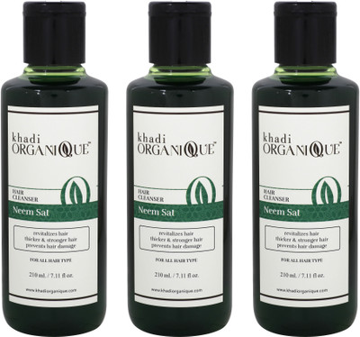 Khadi Organique Neem Sat Shampoo 3(630 ml)