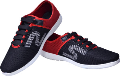 Sporter Casuals For Men(Red, Black