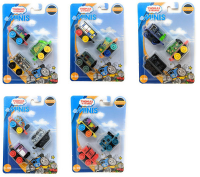 THOMAS MINI ENGINE PACK OF 3: 5 PACKS(Multicolor)