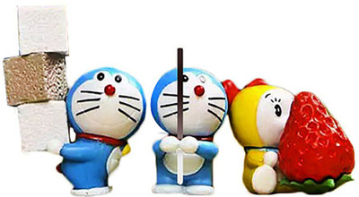 Toy Mela Set of 3 Doremon Action Figure with Marshmallow , Stick and Strawberry - 4.5 - 5 cm each figure(Multicolor)
Toy Mela Set of 3 Doremon Action Figure with Marshmallow , Stick and Strawberry - 4.5 - 5 cm each figure(Multicolor)
