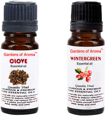Gardens Of Aroma Clove Essential Oil And Wintergreen Essential Oil(20 ml)
