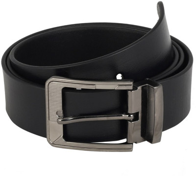 Winstar Men Casual Black Genuine Leather Belt