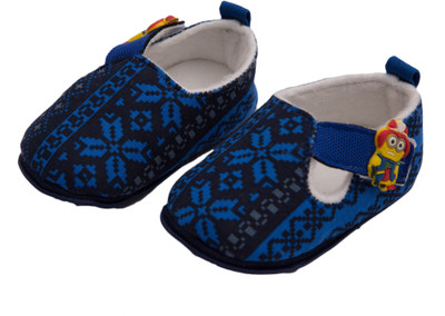 Kidofash BOOTIES-603 Booties(Toe to Heel Length - 13 cm Blue)
