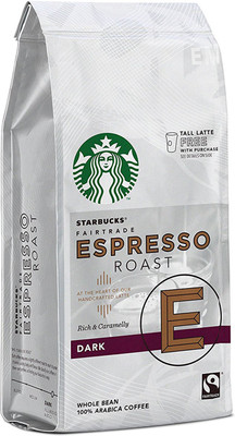 Starbucks Fairtrade Espresso Roast Dark Whole Bean 100% Arabica Coffee - 200g Instant Coffee(200 g)
Starbucks Fairtrade Espresso Roast Dark Whole Bean 100% Arabica Coffee - 200g Instant Coffee(200 g)