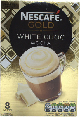 Nescafe Gold White Choc Mocha, 8 Mugs - 152g (8x19g) Instant Coffee(152 g)