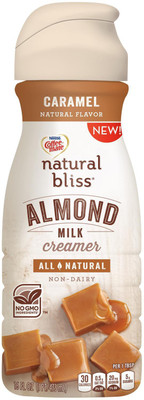 Nestle Coffee-mate Natural Bliss Almond Milk Liquid Creamer, Caramel - 473ml (16oz) Instant Coffee(473 g)
Nestle Coffee-mate Natural Bliss Almond Milk Liquid Creamer, Caramel - 473ml (16oz) Instant Coffee(473 g)