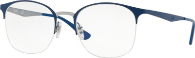 Ray-Ban Half Rim Square Frame(49 mm