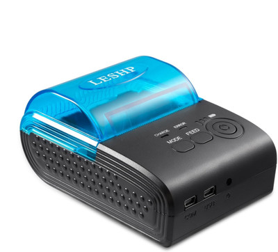 PremiumAV Portable Mini Wireless Bluetooth 4.0 Printer, LESHP 58mm Thermal Printer Compatible with ESC/POS Print Commands Set Single Function Printer(Black, Blue)
PremiumAV Portable Mini Wireless Bluetooth 4.0 Printer, LESHP 58mm Thermal Printer Compatible with ESC/POS Print Commands Set Single Function Printer(Black, Blue)